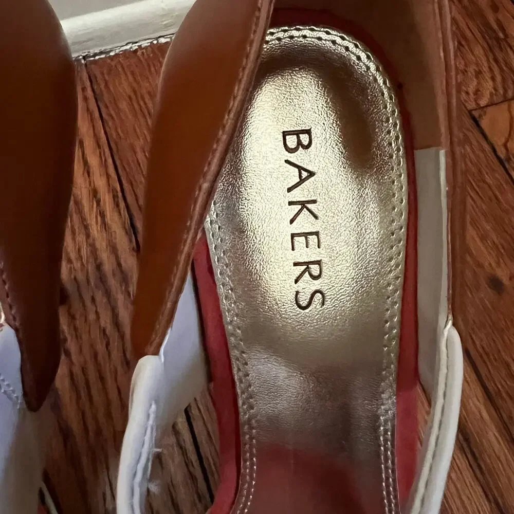 Bakers Vanessa Y2K Colorblock Platform Stiletto Heels Suede Leather 7.5
